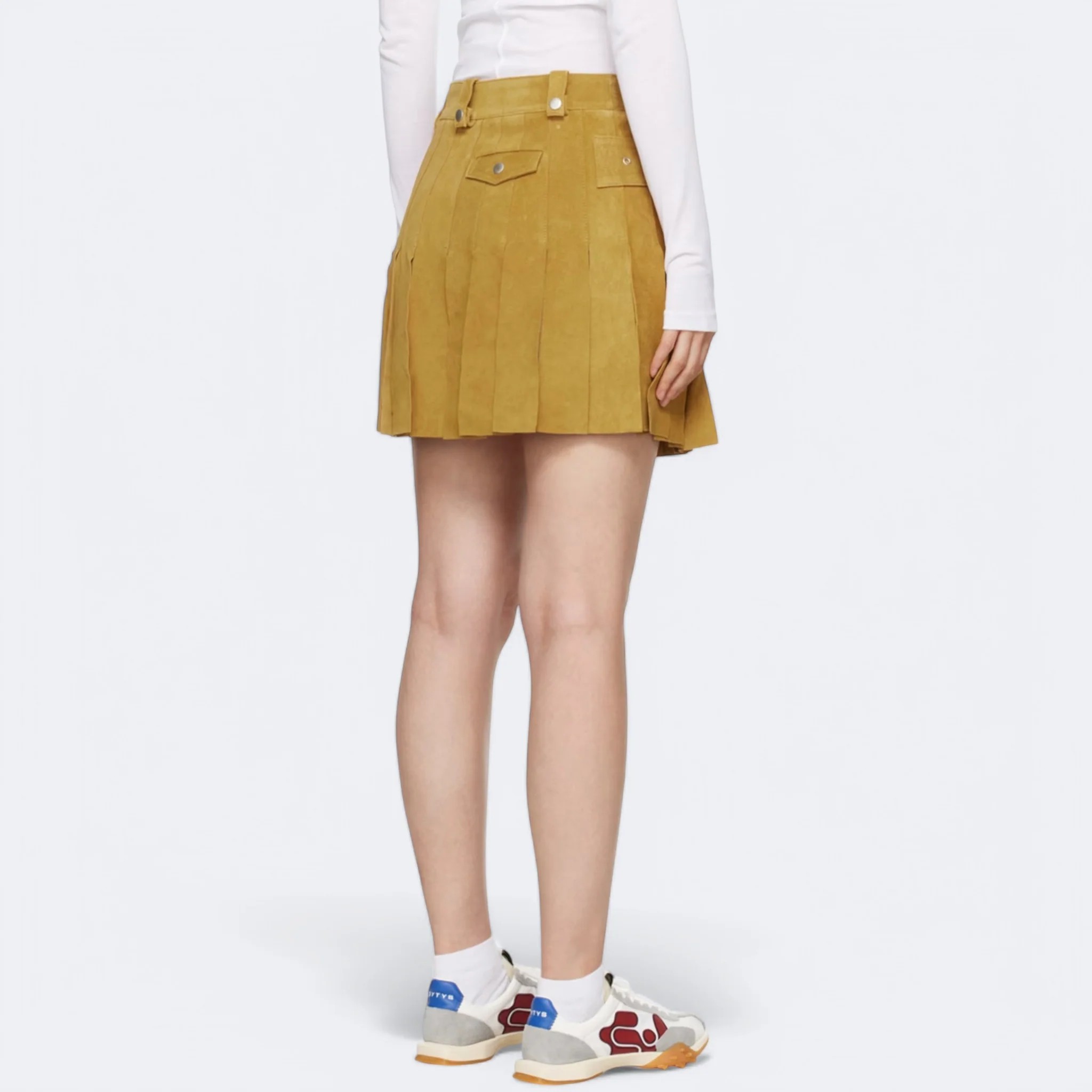 Allegra Ochre Skirt - Image 2