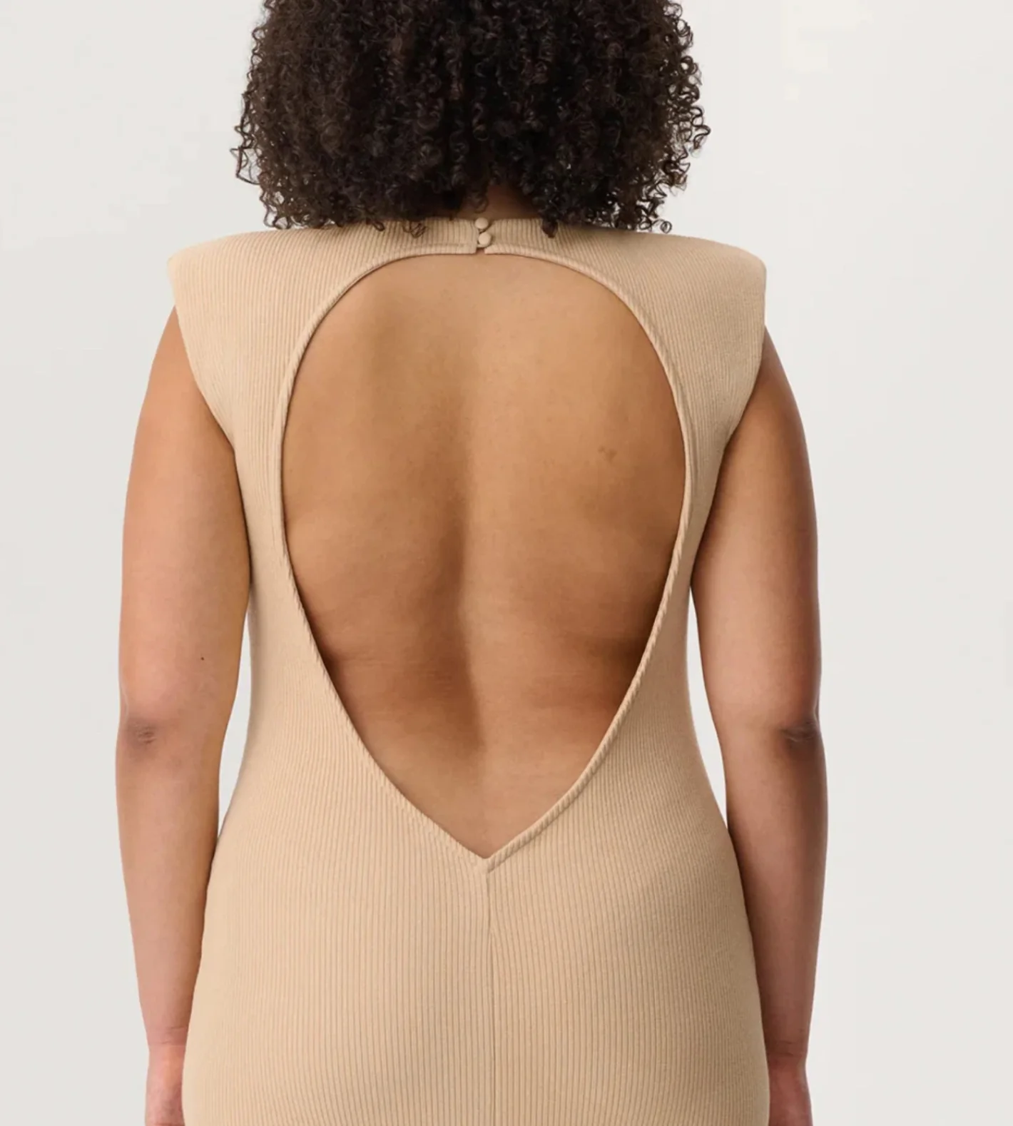 Allora Dress Sand - Image 4