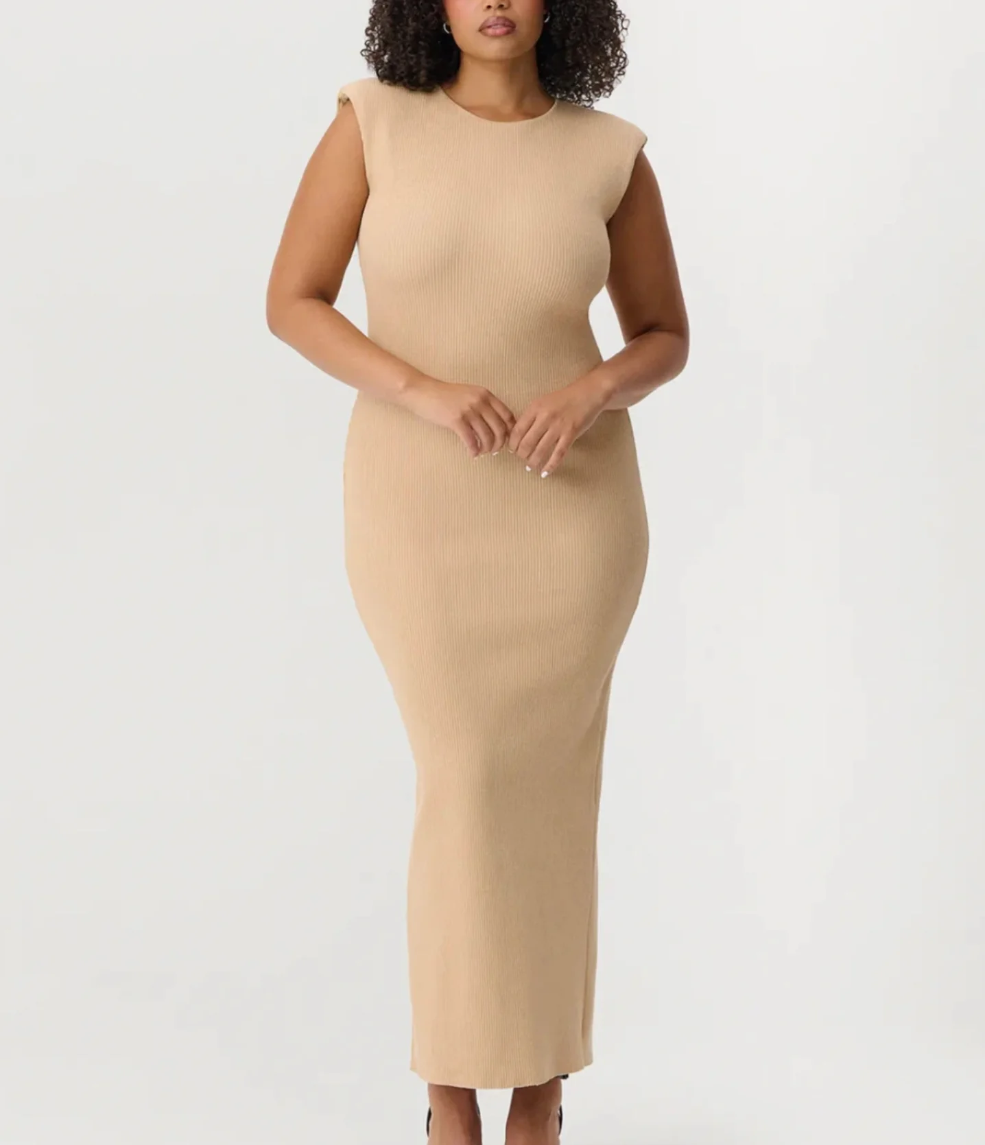 Allora Dress Sand - Image 5