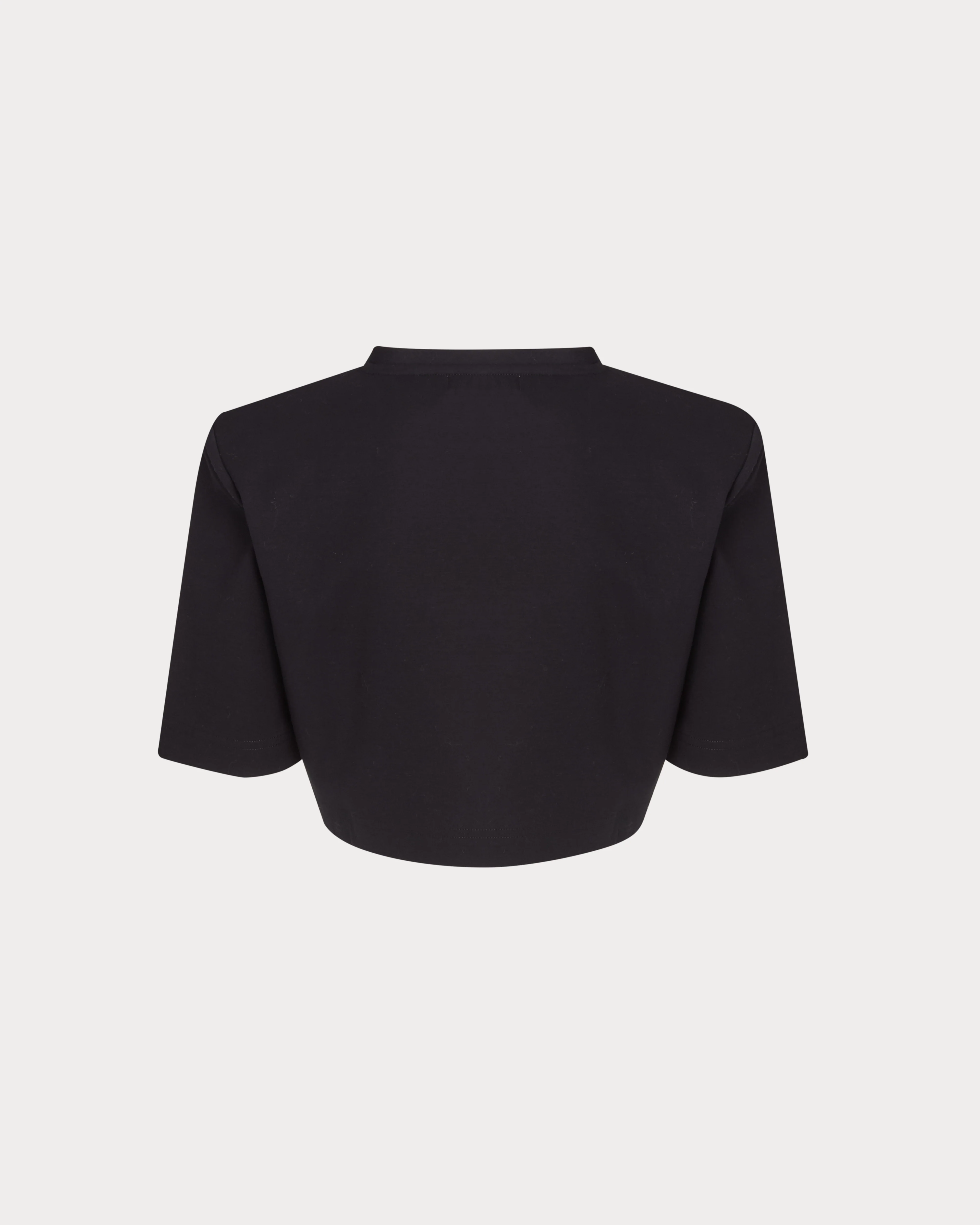 Capri Cropped Top Black - Image 2