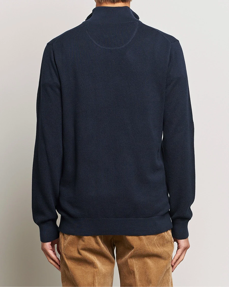 Cotton Pique Half Zip - Image 3