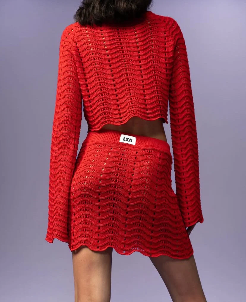 Crochet Cropped Top - Image 3
