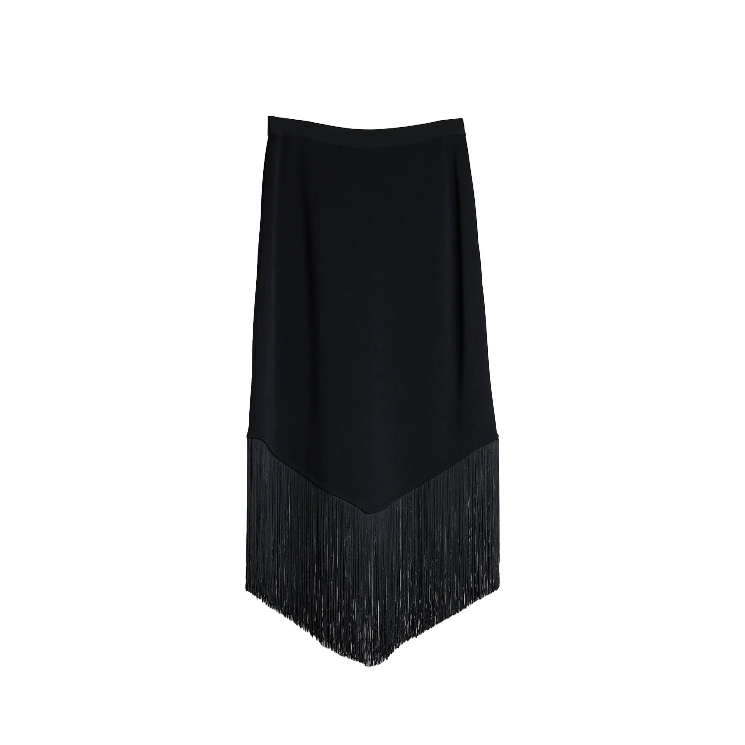 Fringes skirt black