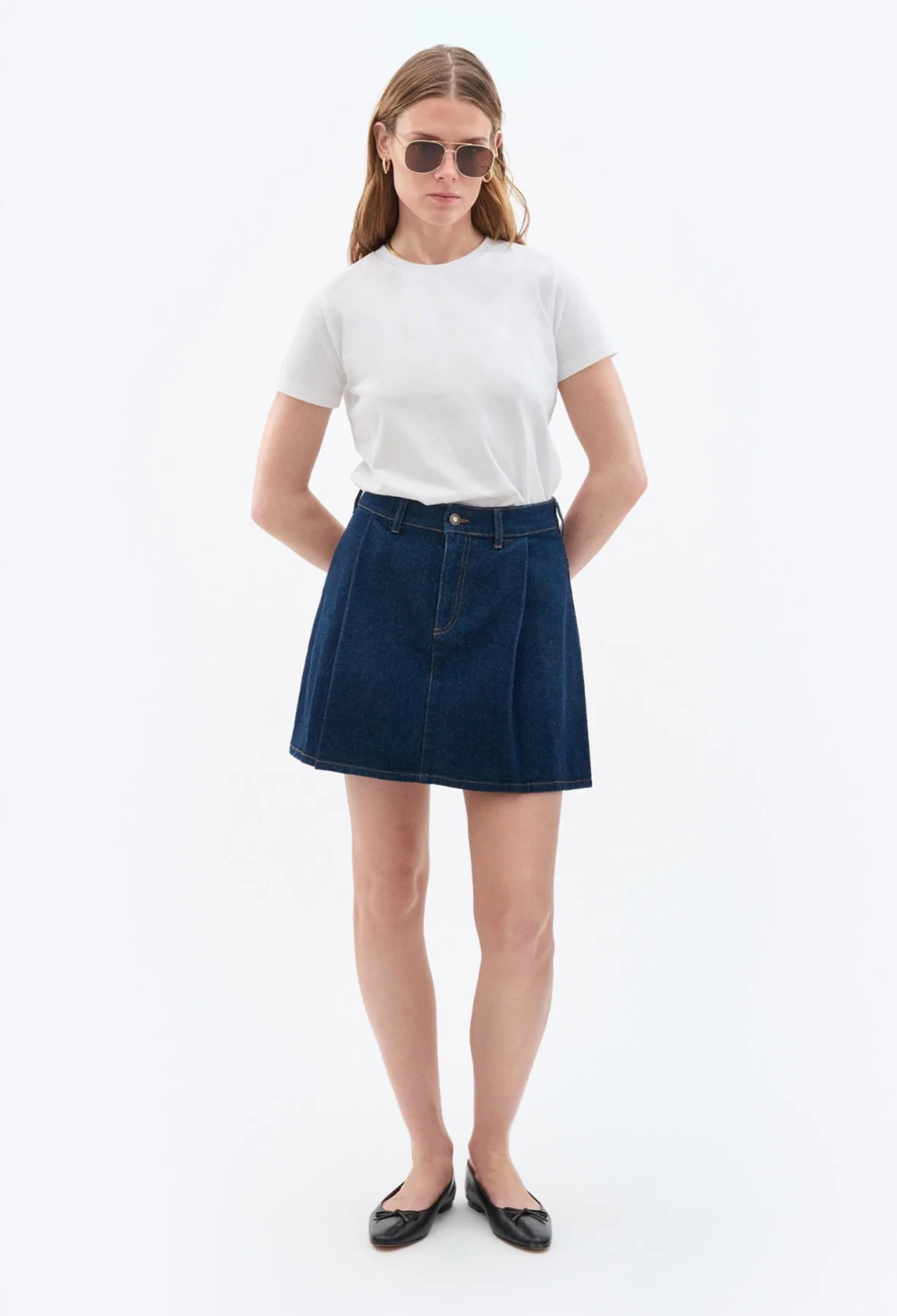 Indigo Denim Skirt