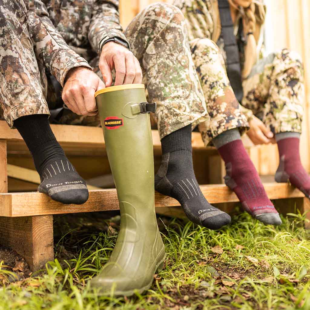 Boot Midweight Hunting Sock - 2011 - Charcoal - Image 4