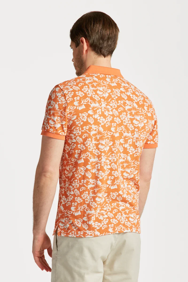 M Floral Print SS Pique - Image 3