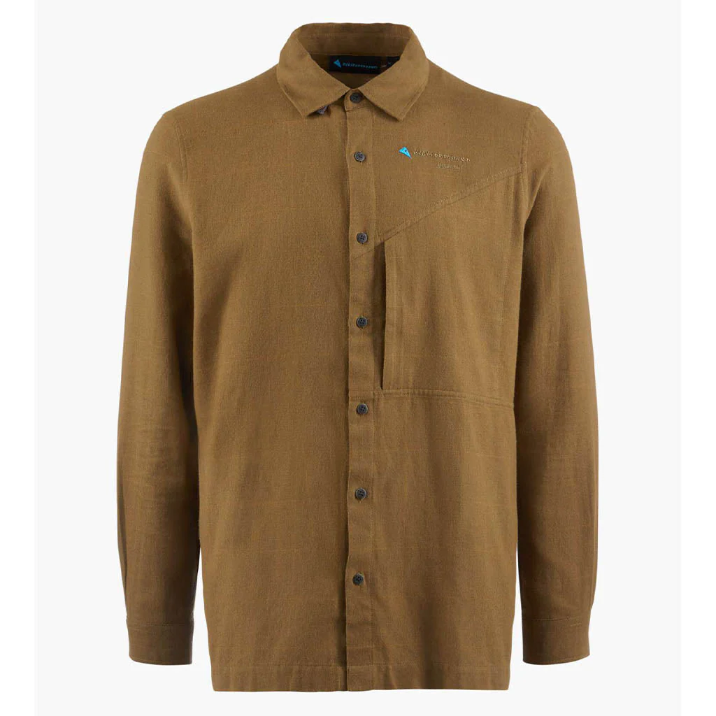 Helheim Longsleeve Shirt - Olive-Juniper Green - Herr