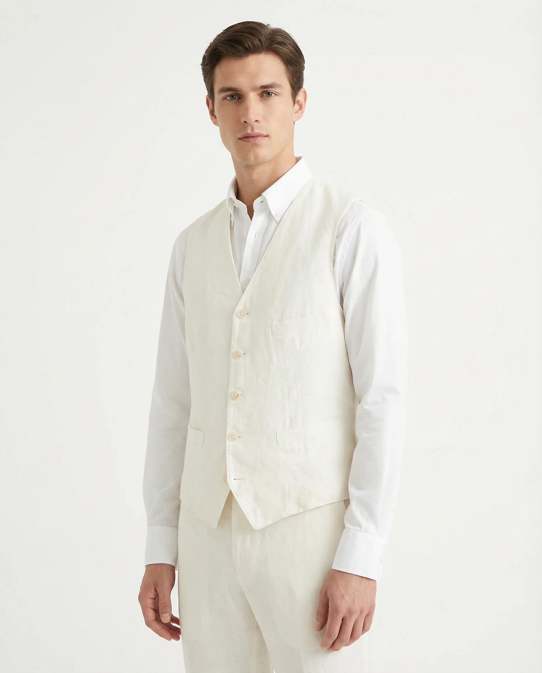 Linen Vest