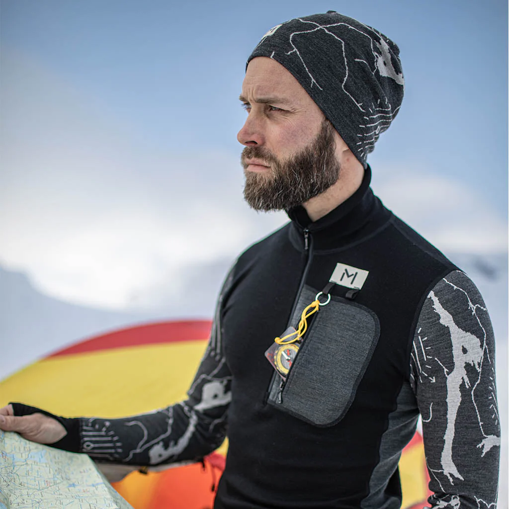 Lars Monsen Femunden Beanie - Femunden Dark - Unisex - Image 3