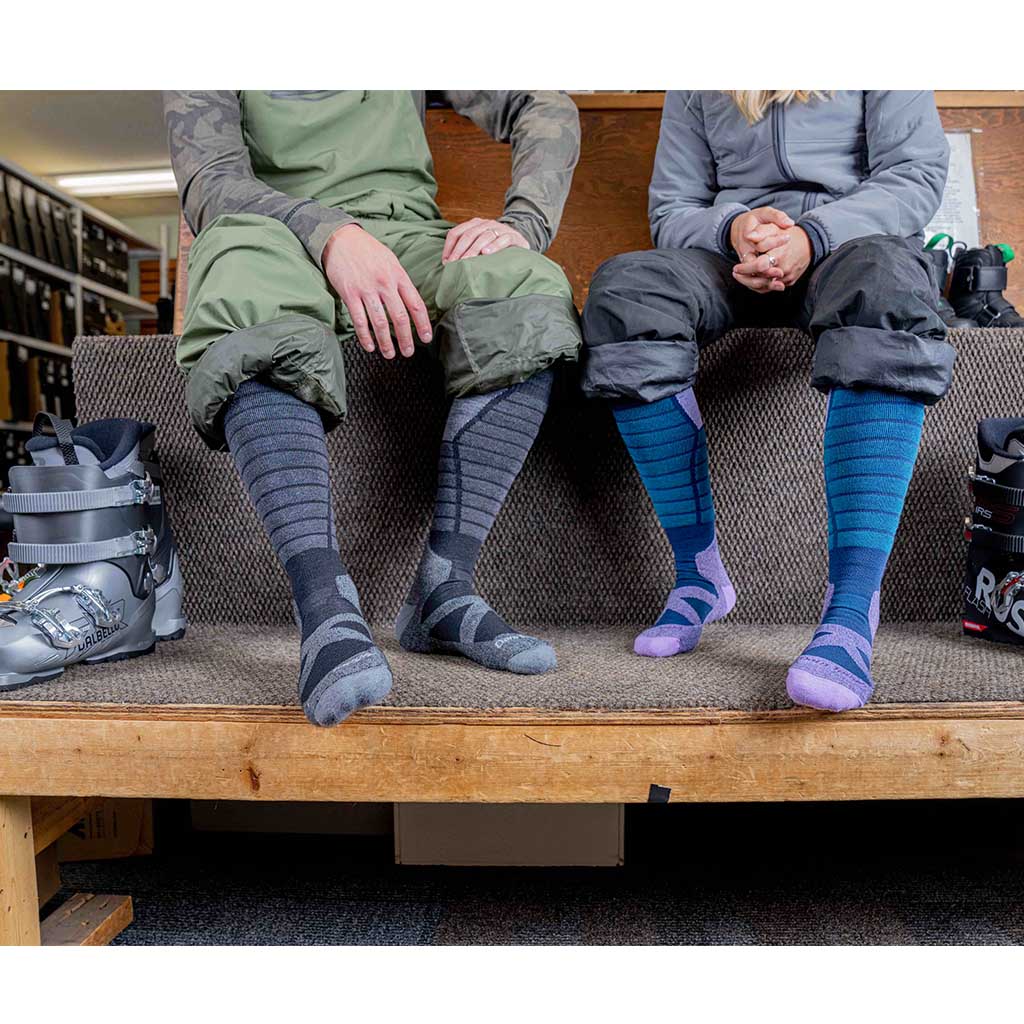 Function X OTC Midweight Ski & Snowboard Sock - 8040 - Eclipse - Image 5