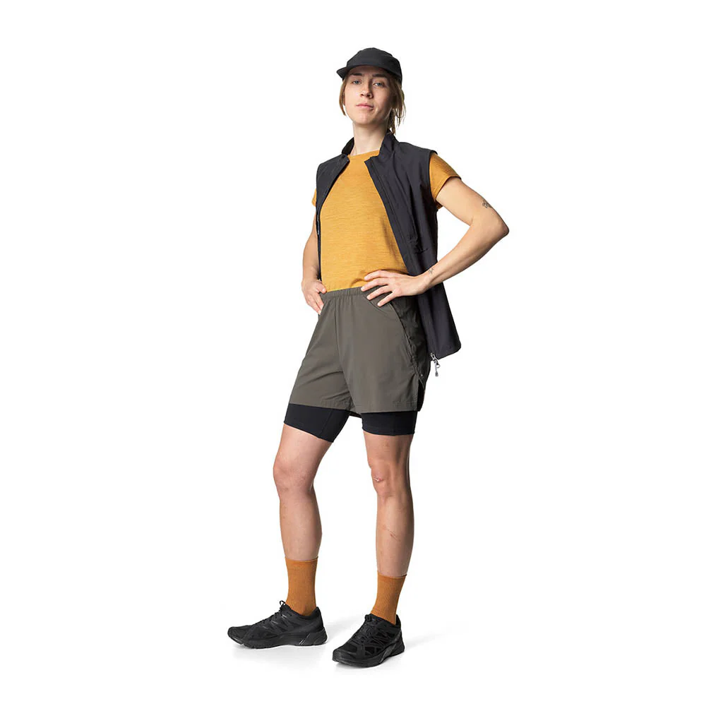 Pace Light Shorts - Baremark Green - Dam - Image 5