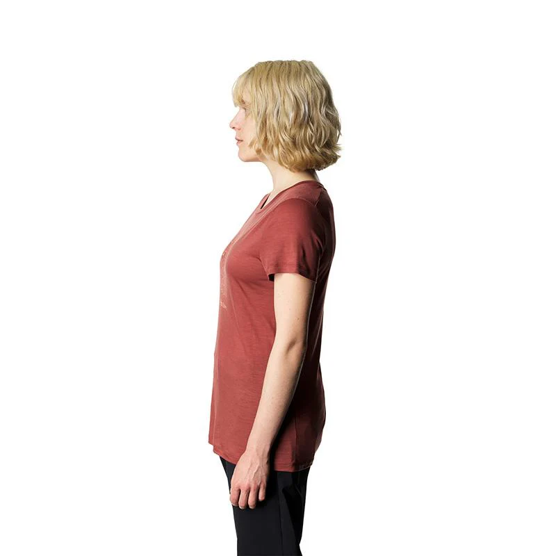 Tree Message Tee - Dessert Rock Red - Dam - Image 4