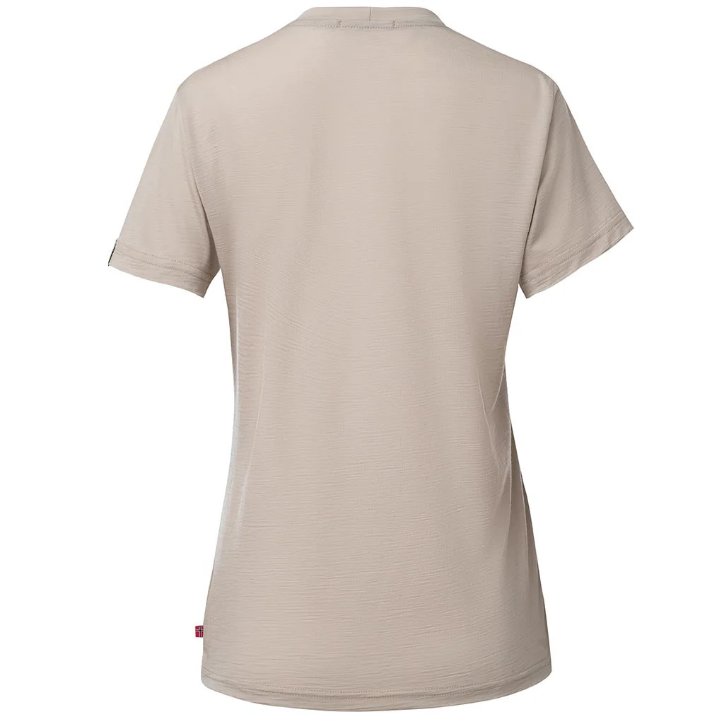 LightWool 180 Classic Tee - Simply Taupe - Dam - Image 2