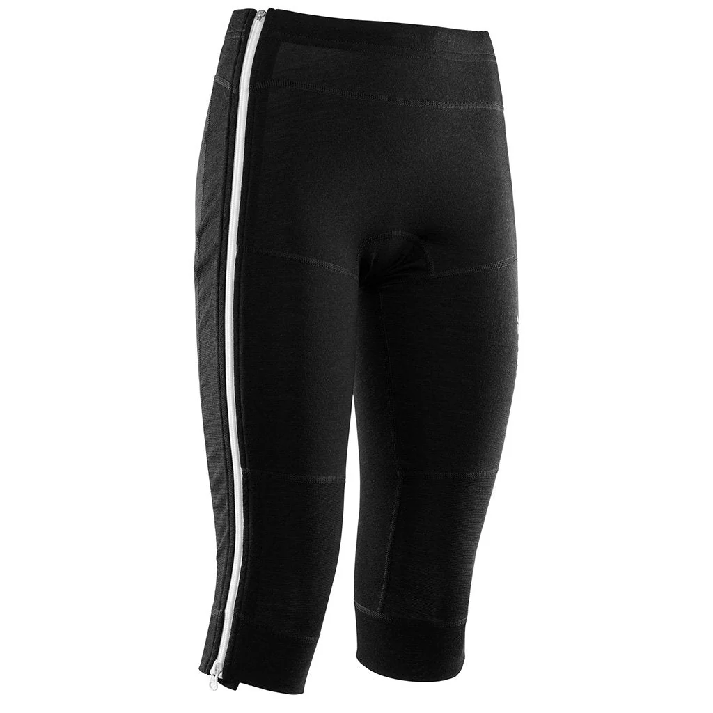 WarmWool 3/4 Summit Longs - Jet Black - Dam - Image 3