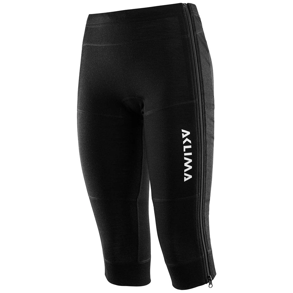 WarmWool 3/4 Summit Longs - Jet Black - Dam - Image 4