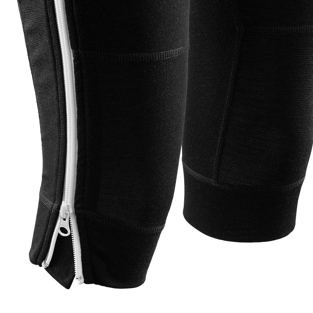 WarmWool 3/4 Summit Longs - Jet Black - Dam - Image 5